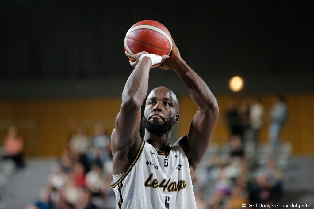 Cédric Bah - STB - Le Havre - NM1 - FFBB