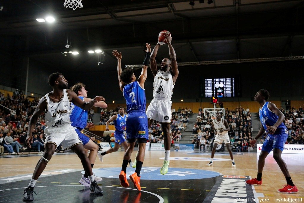 Kevin Bercy - Cédric Bah - STB - Le Havre - NM1