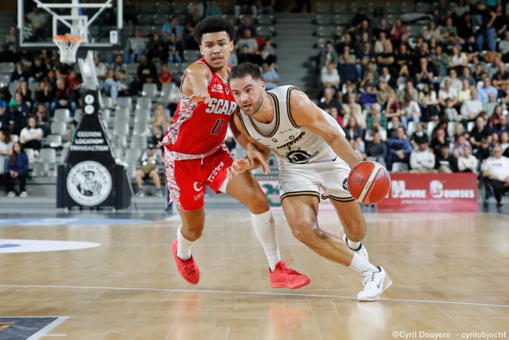 Théo Rey - STB - Le Havre - SCABB - LAB - Andrézieux-Bouthéon - NM1 - FFBB