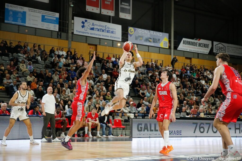 Thibault Desseignet - STB - Le Havre - SCABB - LAB - Andrézieux-Bouthéon - NM1 - FFBB