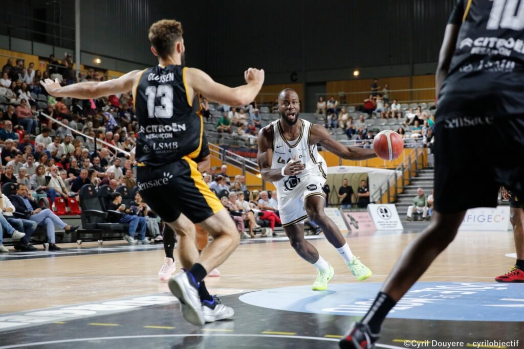 Cédric Bah - STB - Le Havre - Besac - Besançon - NM1 - FFBB