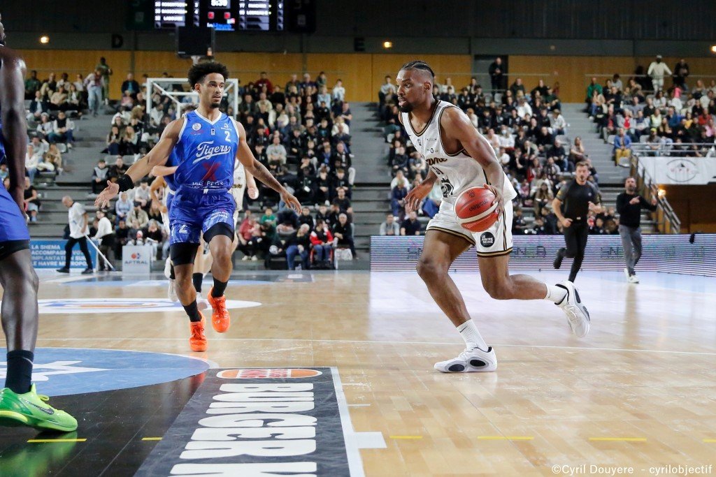 Earvine Bassoumba - STB - Le Havre - Basket - NM1 - FFBB