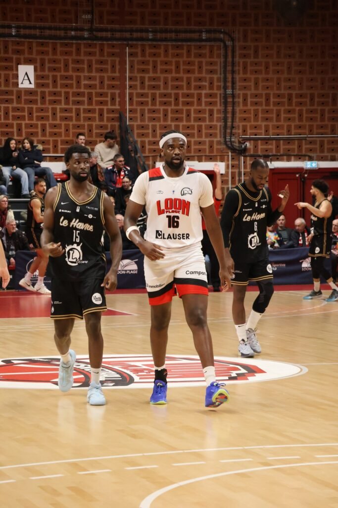 Kevin Bercy - Mouhamed Thiam - Cédric Bah - STB - Le Havre - Loon-Plage- NM1 - FFBB