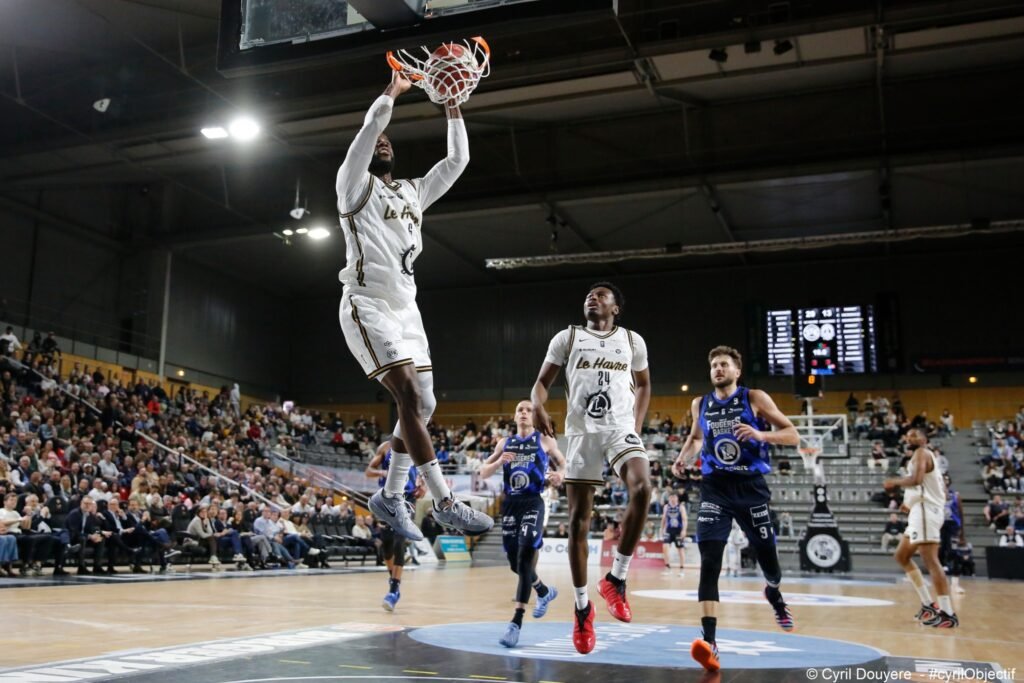 Cédric Bah - STB - Le Havre - NM1 - FFBB
