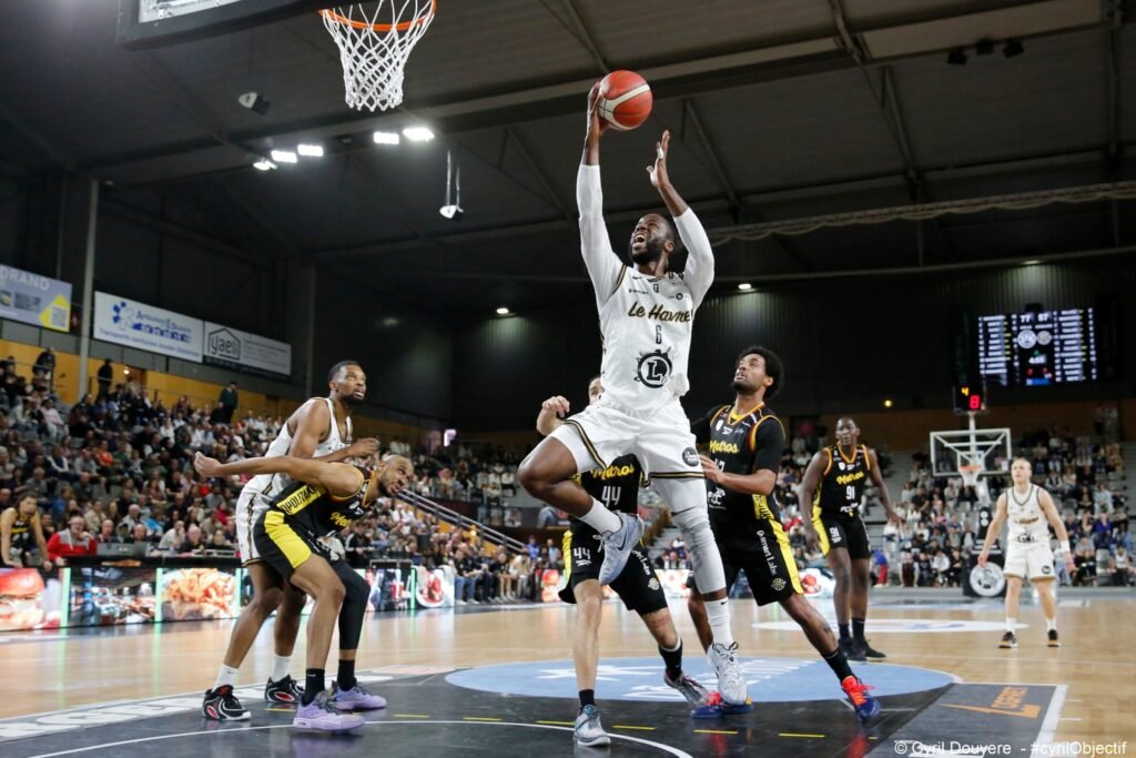Cedric Bah - STB - Le Havre - FFBB - NM1