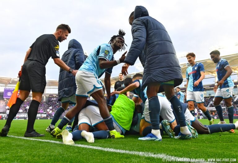 Sabbi HAC Le Havre AC remontada Bilan Kuziaev Ensemble baromètre ciel et marine