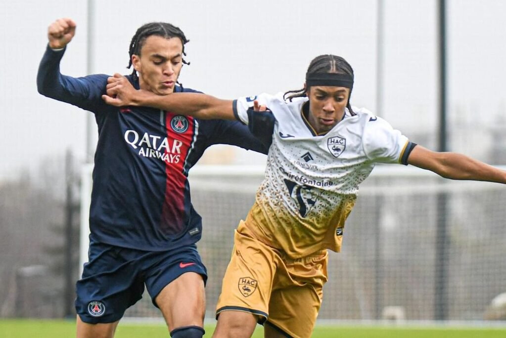 Formation - HAC - Cavée Verte - le Havre - U19 - Ethan Mbappé - Mohammed Hamony