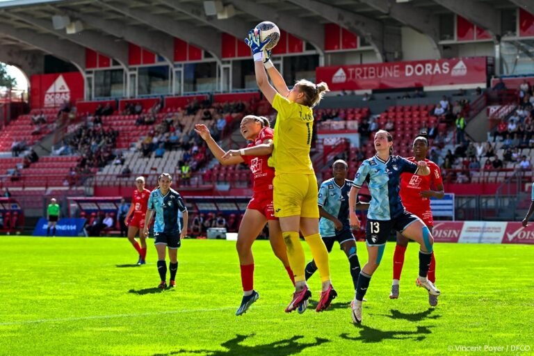 Dijon - DFCO - HAC - Le Havre - D1 Arkema - Katriina Talaslahti - Héloïse Mansuy - Vincent Poyer - hac-foot.com - hacmen.fr