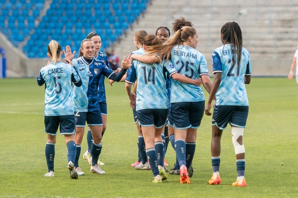 Première Ligue - HAC - Le Havre - D1 Arkema - Fleury - PSG - OL - PFC - Benyahia