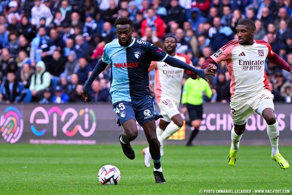 HAC - Havre AC - OL - Olympique Lyonnais - Hacmen.fr - hac-foot.com - Issa Soumaré - Ligue 1 - Clinton Mata - Emmanuel Lelaidier