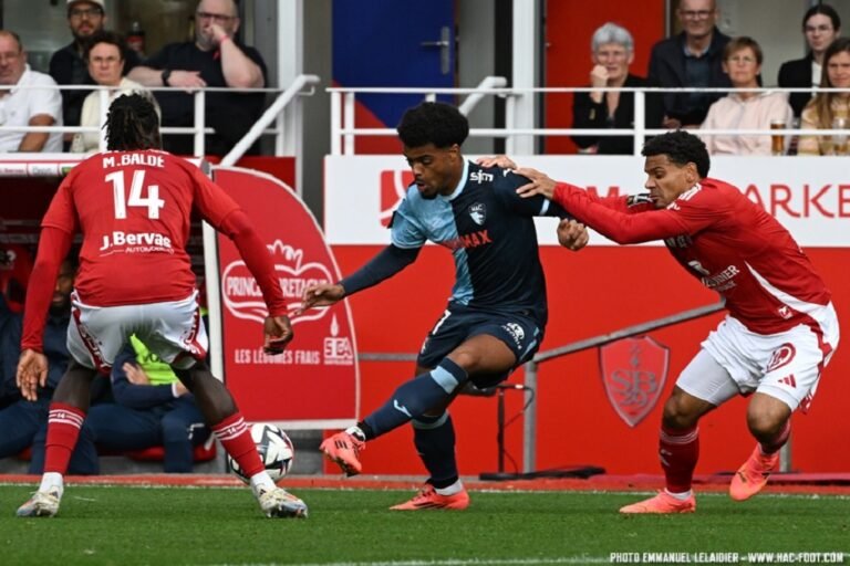 Stade Brestois - SB29 - Ligue 1 - HAC - Havre AC - Le Havre - hac-foot.com - hacmen.fr - Emmanuel Lelaidier - Christopher Opéri - Kenny Lala - Mama Baldé