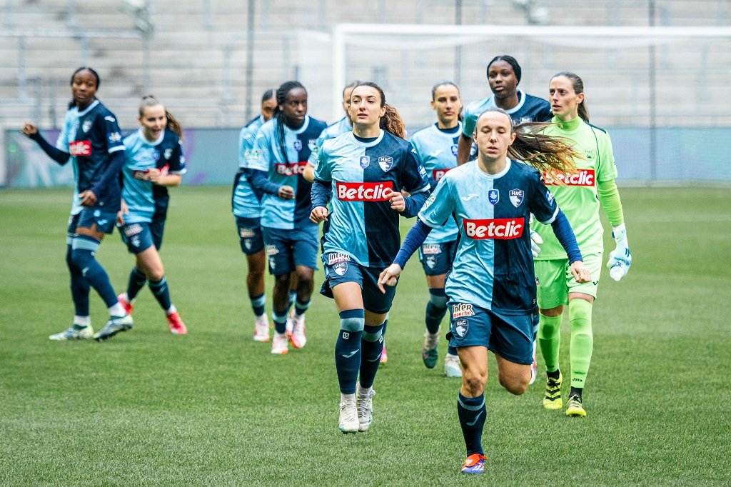 HAC - Le Havre AC - hac-foot.com - hacmen.fr - Arkema Première Ligue - D1 Arkema - Damien Patard - Eva Kouache - Christy Gavory - Laetitia Philippe - Wassa Sangaré - Salomé Elisor - Chancelle Effa Effa