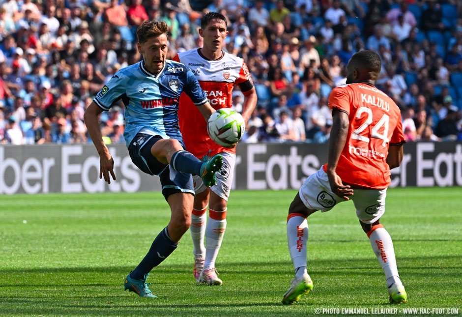 HAC - Le Havre AC - Ligue 1 McDonalds - Ligue 1 - FC Lorient - Lorient - Merlus - hacmen.fr - hac-foot.com - Alicia Macé - Infos HAC - Emmanuel Lelaidier - Dernières infos - Doyens, Le Média