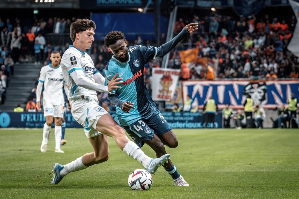 HAC - Le Havre AC - Ligue 1 McDonalds - Ligue 1 - hacmen.fr - hac-foot.com - Matis Millet - Infos HAC - Paris-Normandie - Abdoulaye Touré - Dernières infos - Absents - Olympique de Marseille - OM - Marseille - Mathieu Grégoire - l'Equipe