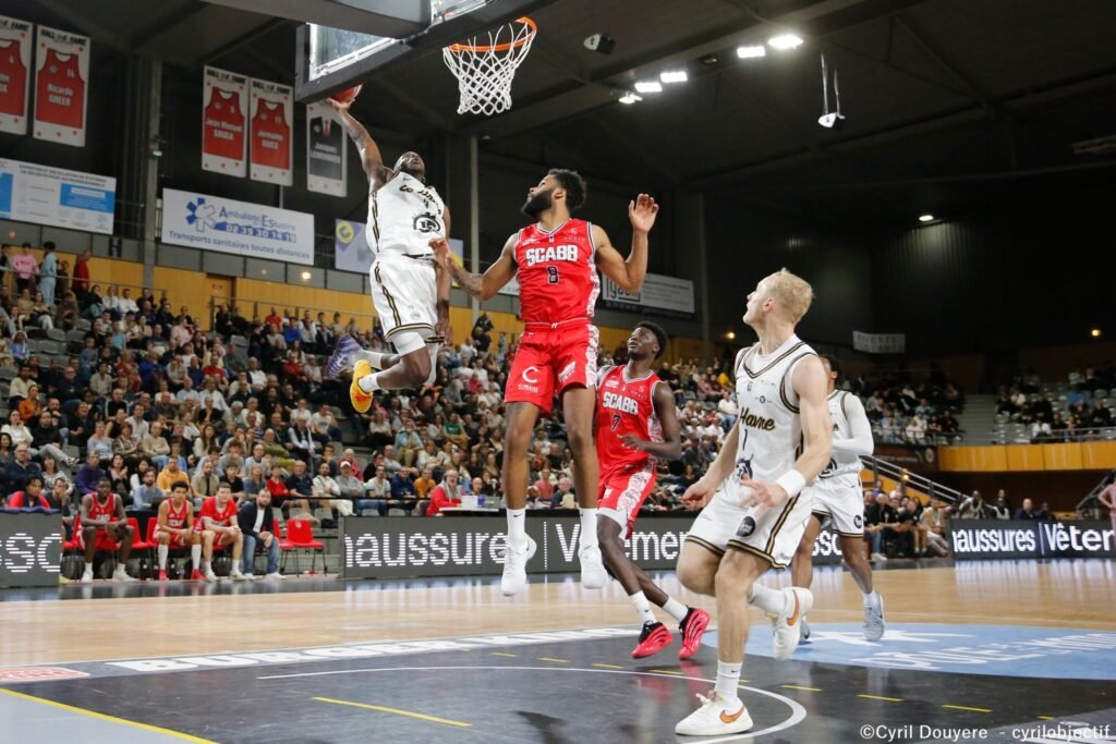 Thibault Desseignet - STB - Le Havre - SCABB - LAB - Andrézieux-Bouthéon - NM1 - FFBB