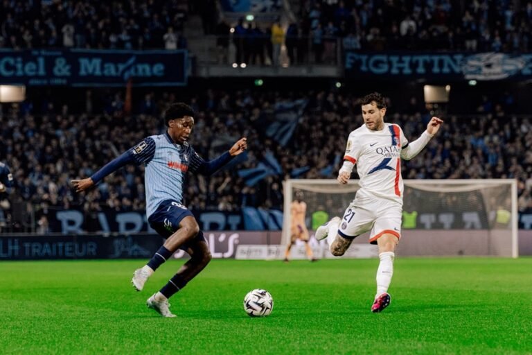 HAC - Le Havre AC - Ligue 1 McDonalds - Ligue 1 - hacmen.fr - hac-foot.com - Matis Millet - Infos HAC - Paris-Normandie - Dernières infos - Absents - Abdoulaye Touré - Arouna Sanganté - Etienne Youté - Ayumu Seko - Enzo Koffi - Stephan Zagadou - Mory Diaw - Paris Saint-Germain - PSG - Paris