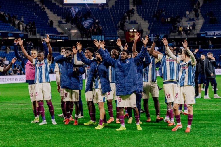 HAC - Le Havre AC - Ligue 1 McDonalds - Ligue 1 - hacmen.fr - hac-foot.com - Matis Millet - Infos HAC - Paris-Normandie - Arouna Sanganté - François Rodrigues - Brest - OL - Olympique Lyonnais - Paris FC - PFC - Strasbourg - Toulouse - Nantes - Paris - PSG