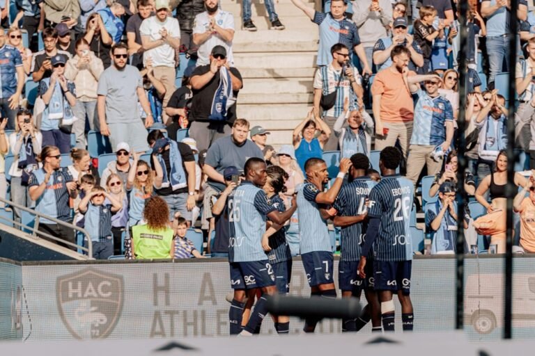 HAC - Le Havre AC - Ligue 1 McDonalds - Ligue 1 - hacmen.fr - hac-foot.com - Matis Millet - Infos HAC - Paris-Normandie - LOSC - Lille - Les Dogues - Abdoulaye Touré - Etienne Youté - Kenny Quetant - Enzo Koffi - absences - dernières infos